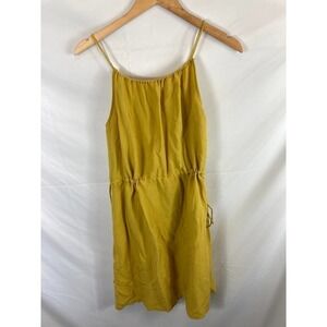 Sophie Rue Drawstring Waist Midi Dress Size Large